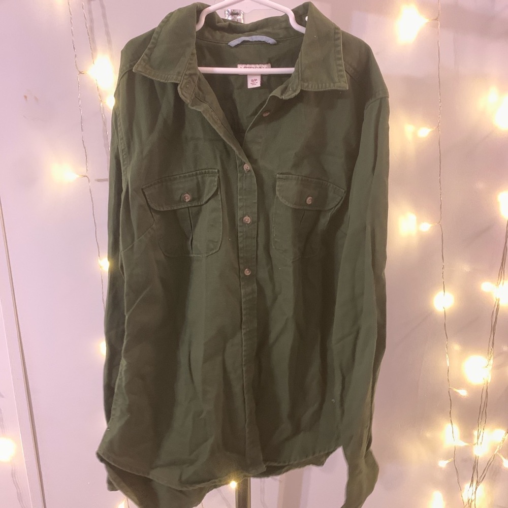Olive green long sleeve